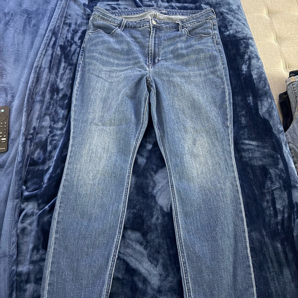 Old Navy high rise wow straight size 16